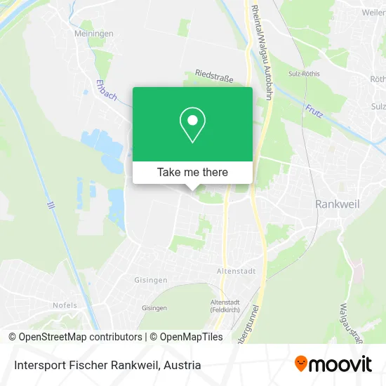 Intersport Fischer Rankweil map