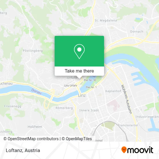 Loftanz map