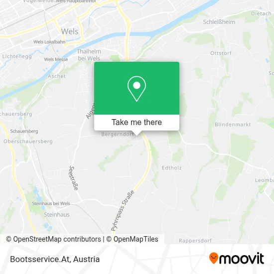 Bootsservice.At map