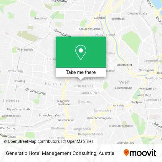 Generatio Hotel Management Consulting map