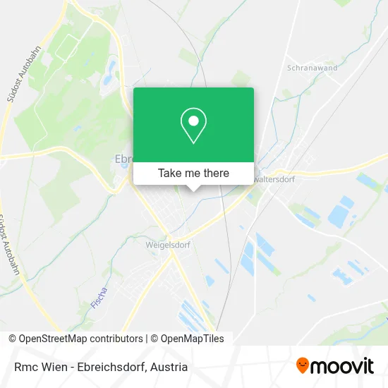 Rmc Wien - Ebreichsdorf map