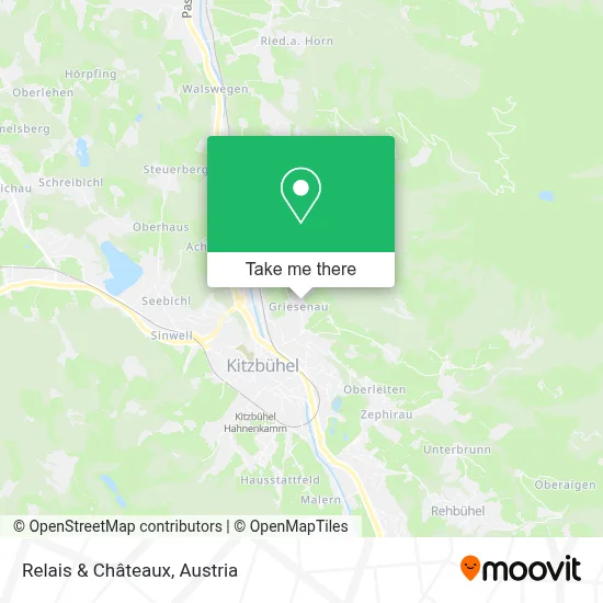 Relais & Châteaux map