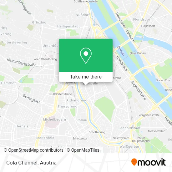 Cola Channel map