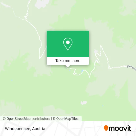 Windebensee map