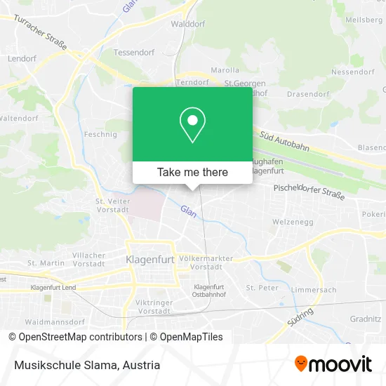 Musikschule Slama map