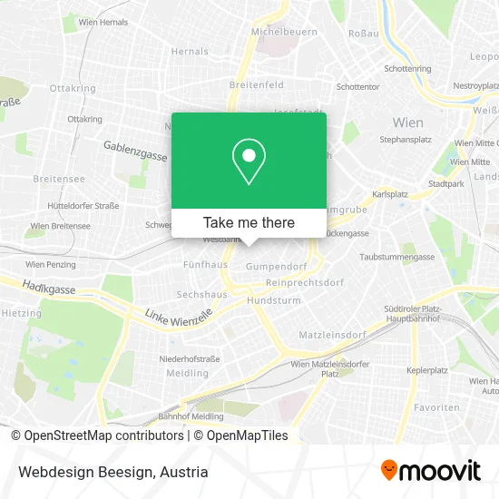 Webdesign Beesign map