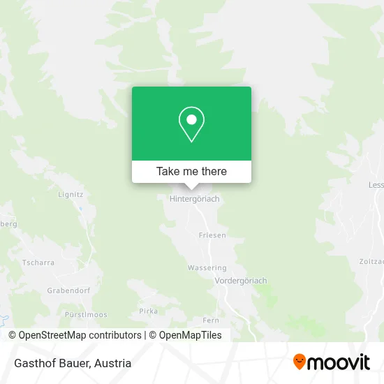 Gasthof Bauer map