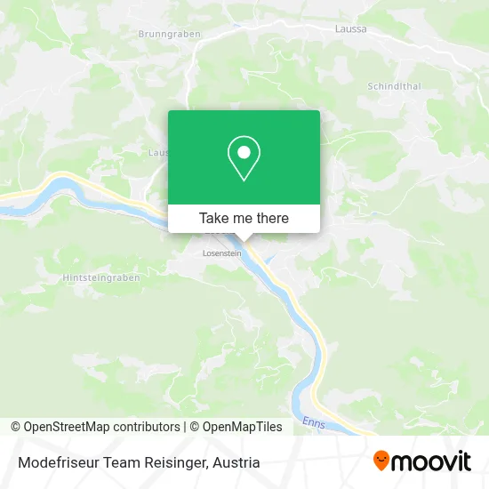 Modefriseur Team Reisinger map