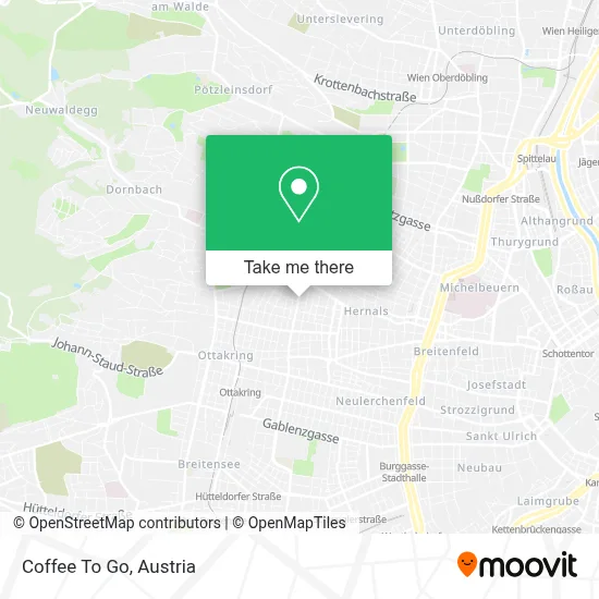 Coffee To Go map