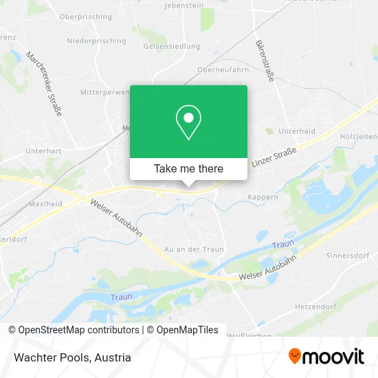Wachter Pools map