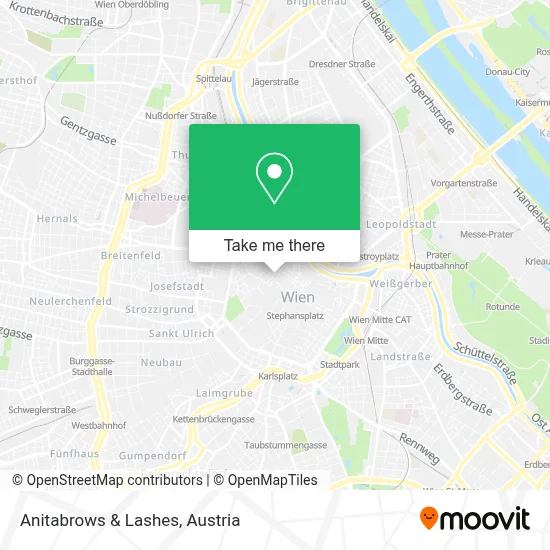 Anitabrows & Lashes map