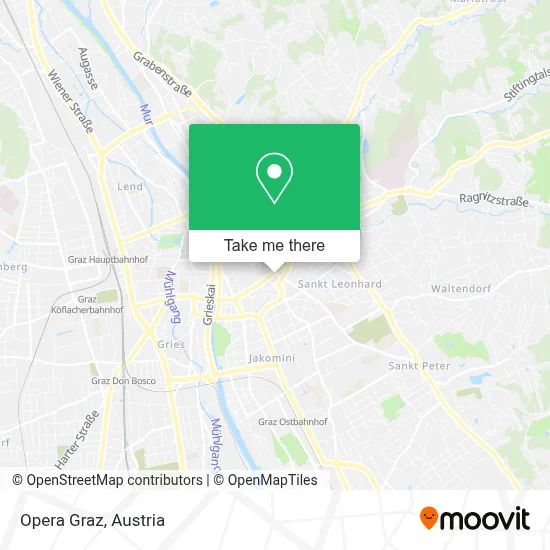 Opera Graz map