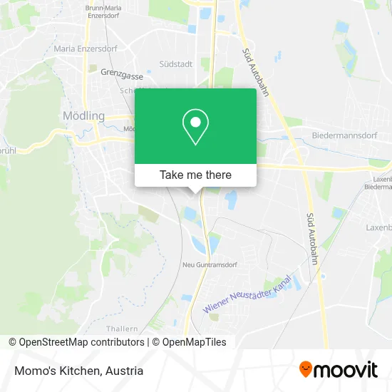 Momo's Kitchen map