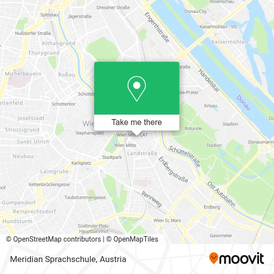 Meridian Sprachschule map