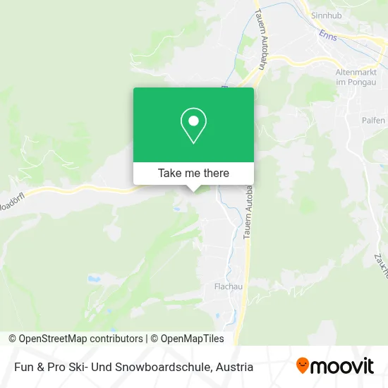 Fun & Pro Ski- Und Snowboardschule map