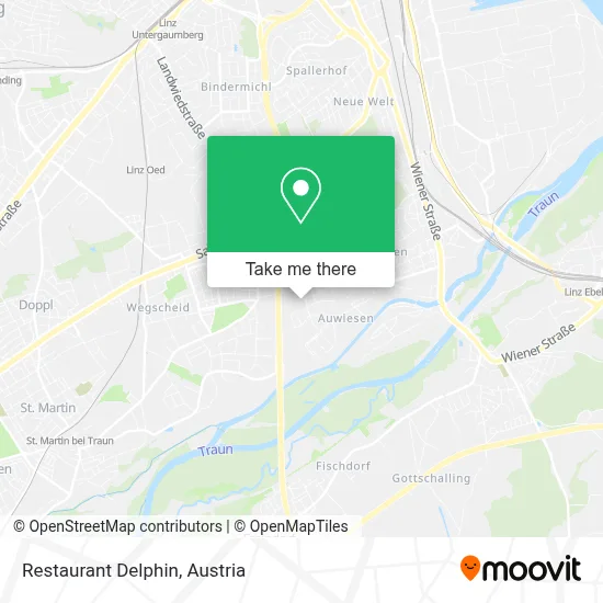 Restaurant Delphin map