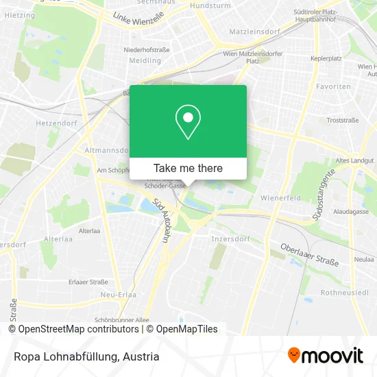 Ropa Lohnabfüllung map