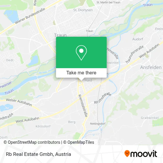 Rb Real Estate Gmbh map