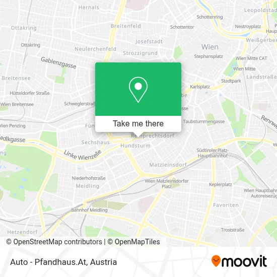 Auto - Pfandhaus.At map