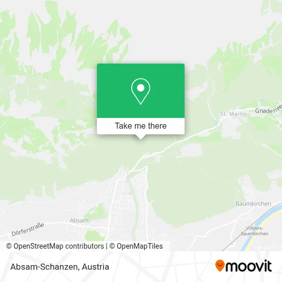 Absam-Schanzen map