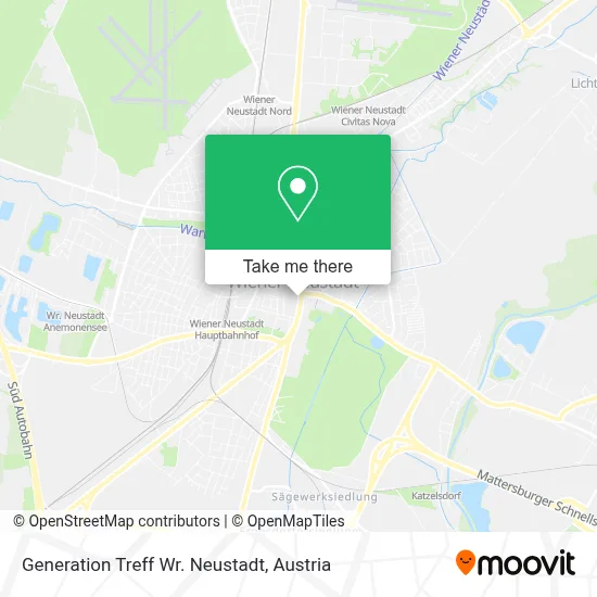 Generation Treff Wr. Neustadt map