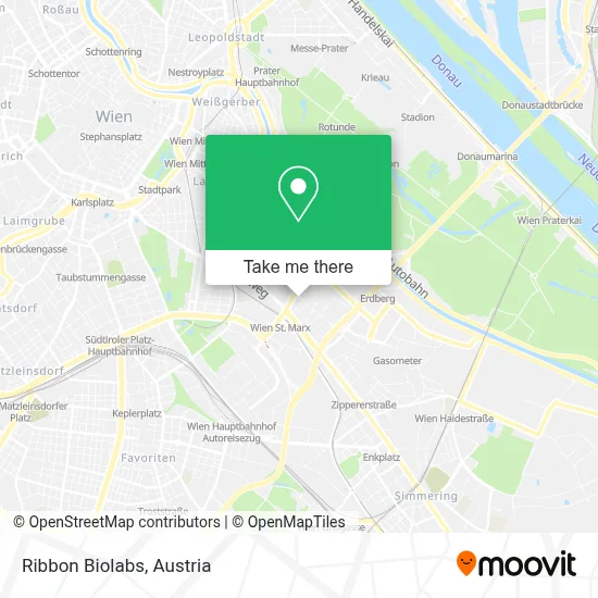 Ribbon Biolabs map