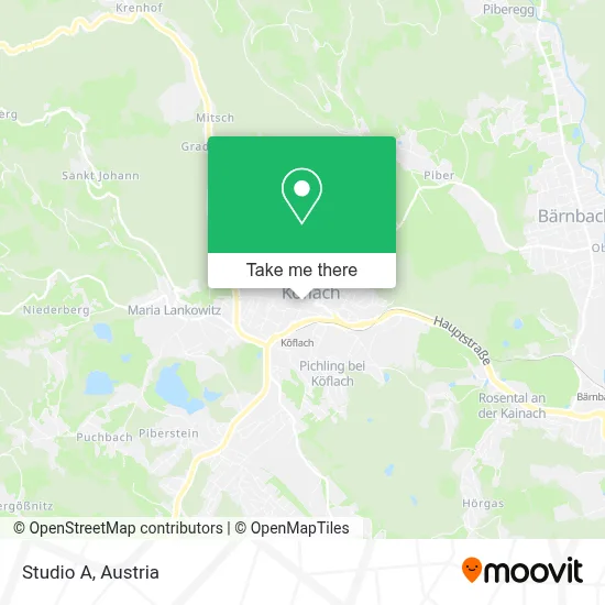 Studio A map