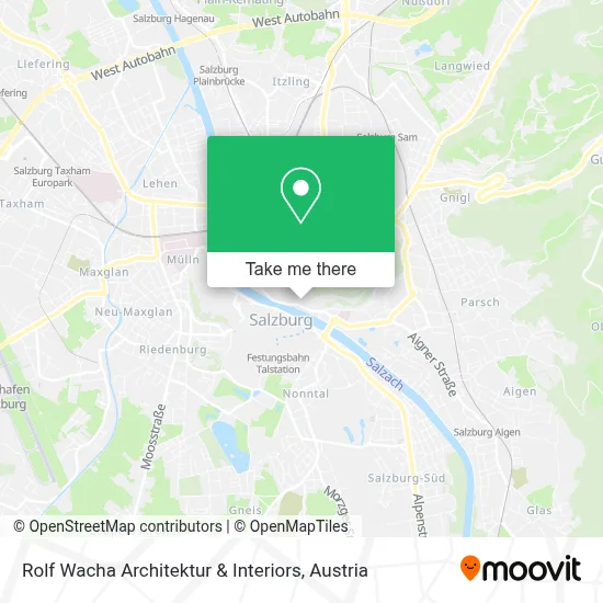 Rolf Wacha Architektur & Interiors map