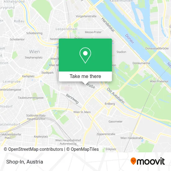 Shop-In map