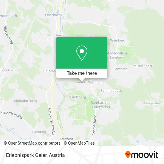 Erlebnispark Geier map
