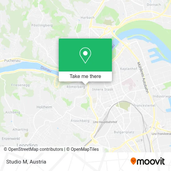 Studio M map