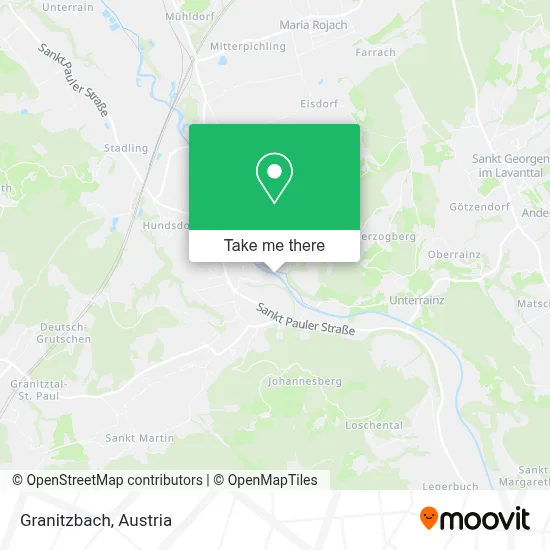 Granitzbach map