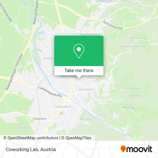 Coworking Lab map