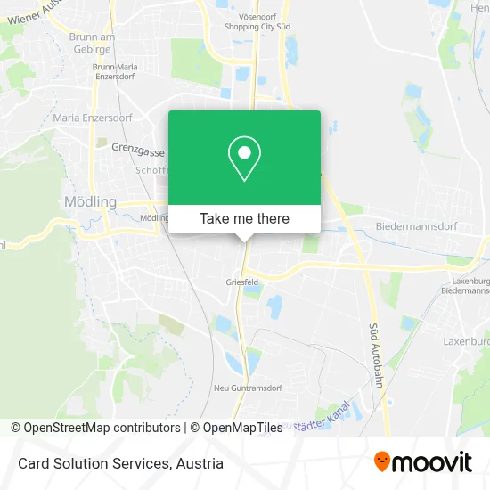 Card Solution Services map