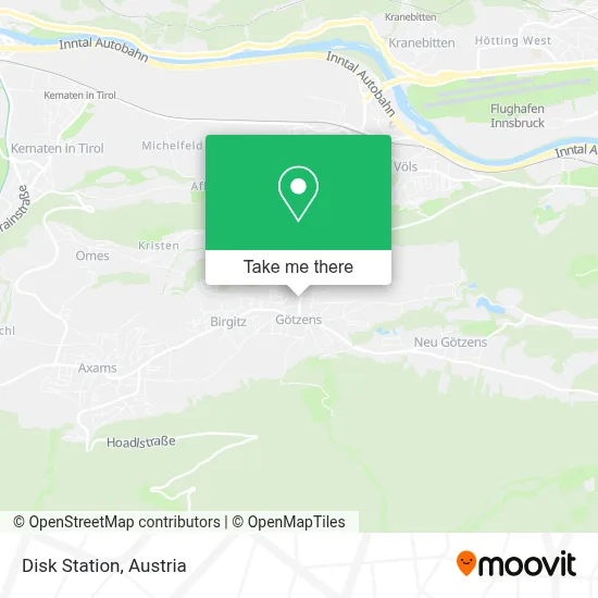 Disk Station map