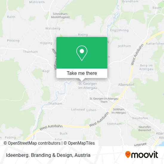 Ideenberg. Branding & Design map