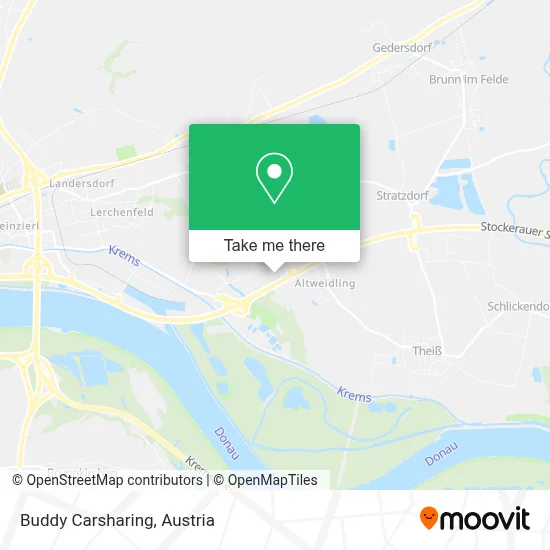 Buddy Carsharing map
