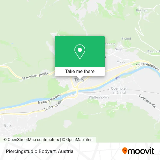 Piercingstudio Bodyart map