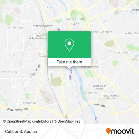 Caliber S map