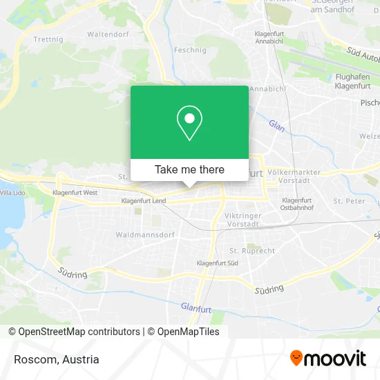 Roscom map