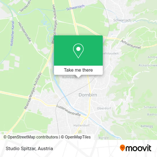 Studio Spitzar map