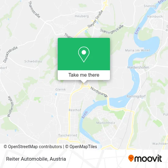 Reiter Automobile map