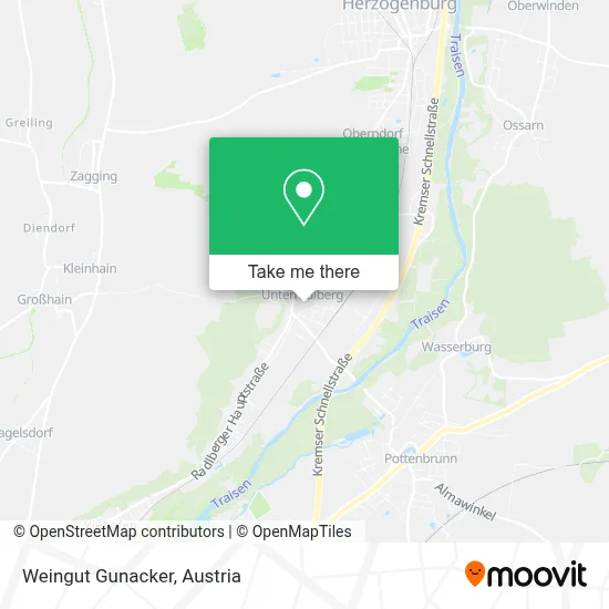 Weingut Gunacker map