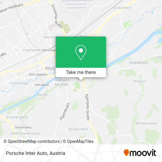 Porsche Inter Auto map