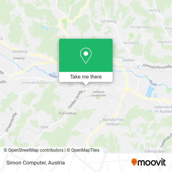 Simon Computer map