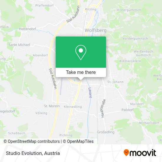 Studio Evolution map