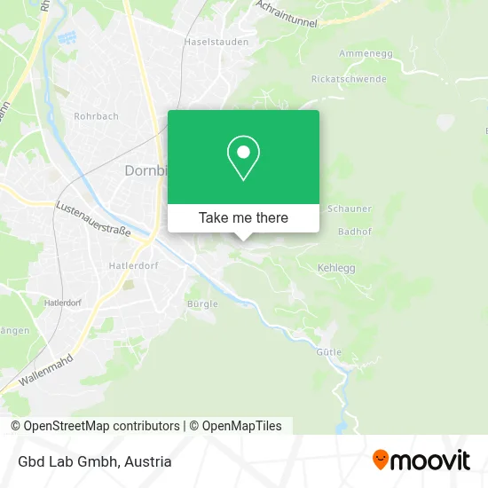 Gbd Lab Gmbh map