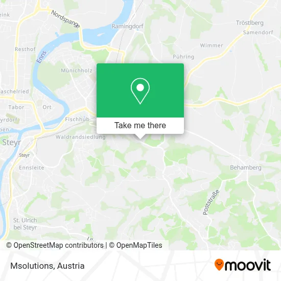Msolutions map
