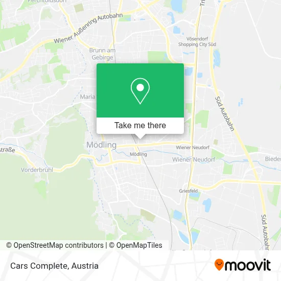 Cars Complete map