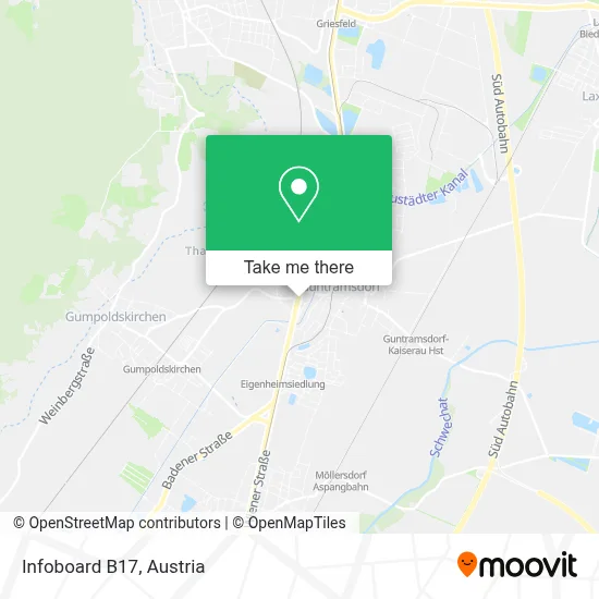 Infoboard B17 map